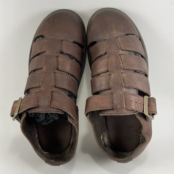 Dr. Martens Doc Fenton Fisherman Closed Toe Buckle Unisex Sandals Mens Size 7 - Picture 4 of 10